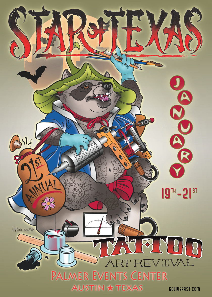 Tattoo Art Revival in Austin January 31-February 2, 2020