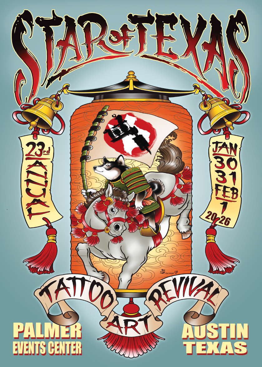 Star of Texas Tattoo Arts Revival Austin Texas January 30 - February 1, 2026